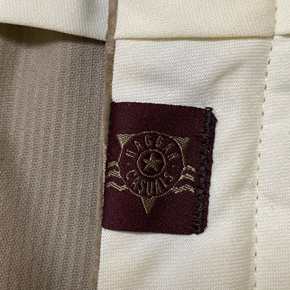 Vtg 80s Haggar Casuals Trousers Mens 40x25 Khaki Tan Wide Wale Corduroy Heritage - Picture 7 of 16
